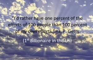 J P Getty quote